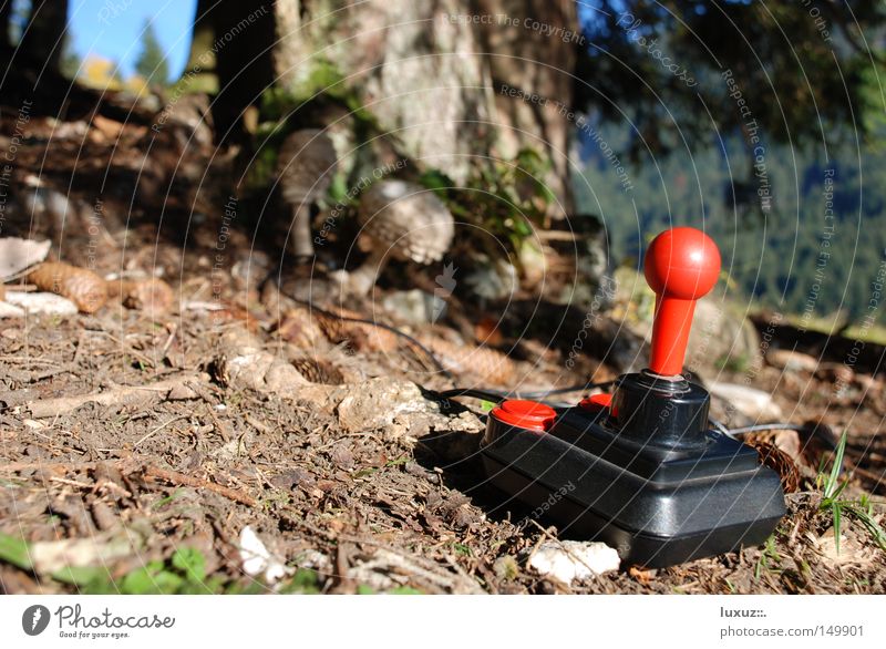 Two sisters play games - a Royalty Free Stock Photo from Photocase