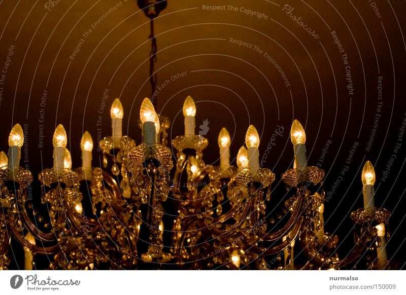 the light will go out. Light Lamp Candlestick Chandelier Bright Hang Beautiful Grand Monarchy Emotions Long exposure Blanket Old Treetop Castle King