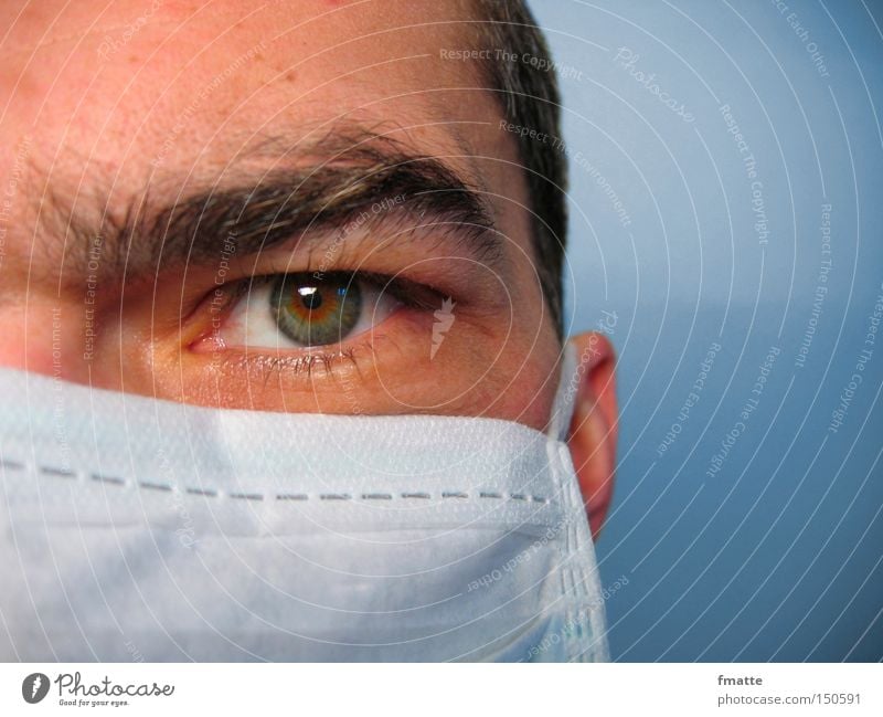physician Doctor Eyes Health care Healthy Looking Concentrate Science & Research Mask