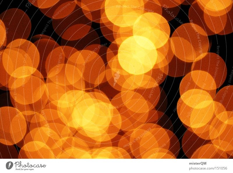 Golden Eye - Christmas is here to light up. Blur Circle Abstract Retro Magic Glittering Art Pensive Light Moody The eighties Arts and crafts  Transience