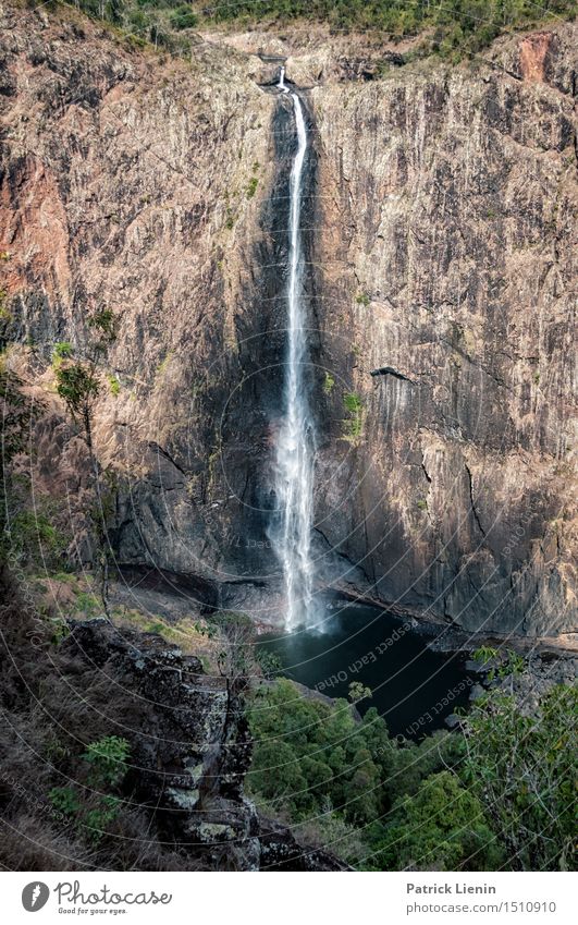 Wallaman Waterfalls, Queensland Beautiful Relaxation Vacation & Travel Tourism Adventure Freedom Summer Mountain Nature Landscape Elements Weather Places