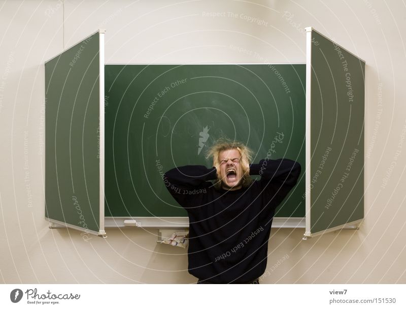 School III - Transfer risk. Scream Teacher Go crazy Endurance Classroom Education Fear Panic Man Grade (school level) dislocation Student Patient