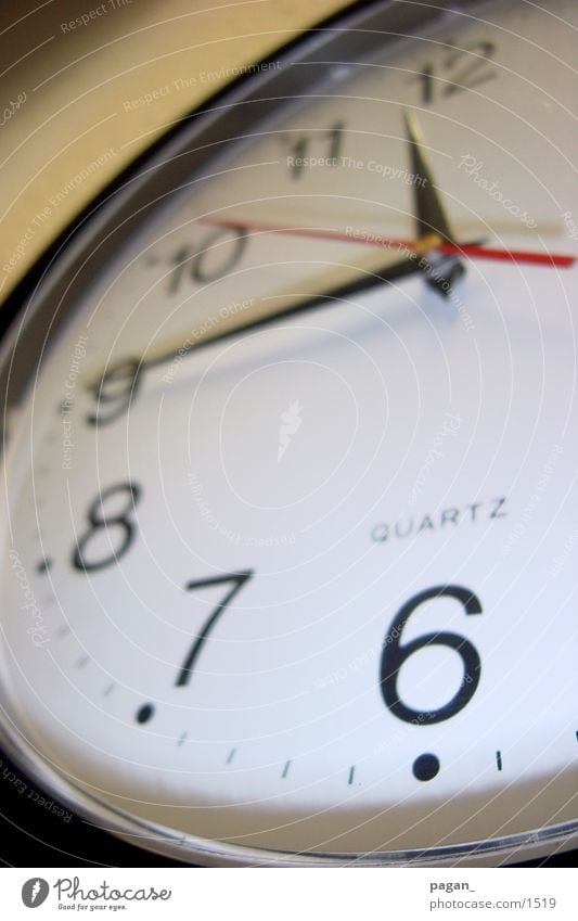 a quarter to 12 Clock Forwards Photographic technology Quarter Short Business Time