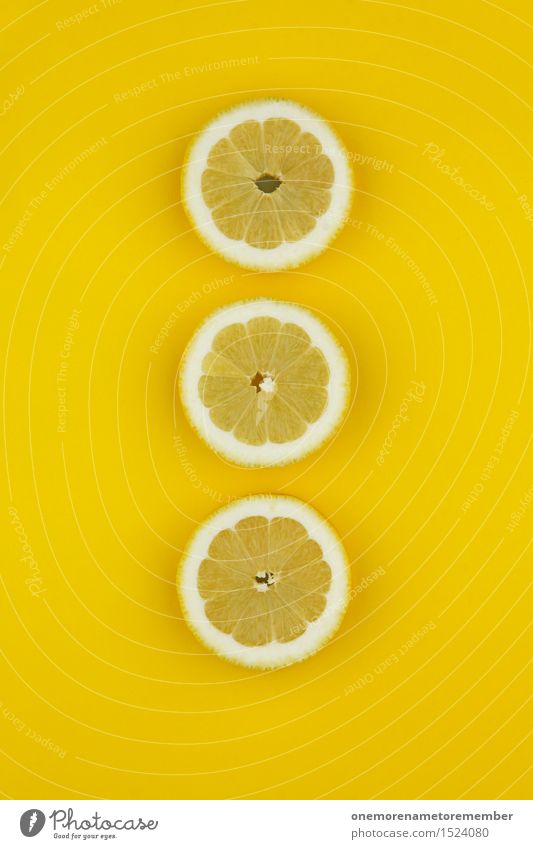 Dirty lemon triad Art Work of art Esthetic Lemon Lemon yellow Lemon peel Slice of lemon Yellow Design Fashioned Row 3 Common cold Vitamin C Colour photo