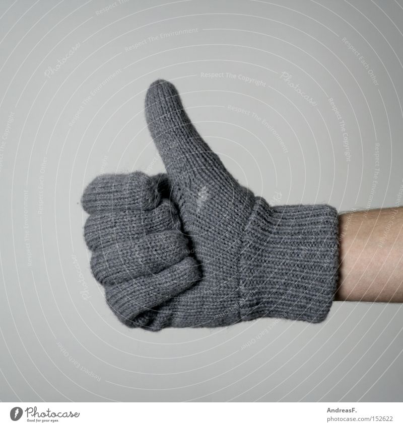 father frost Cold Gloves Winter Hand Positive Thumb Correct Heater Heating Gesture Sign Freeze Wool Knitted Warmth Frost Clothing Digits and numbers