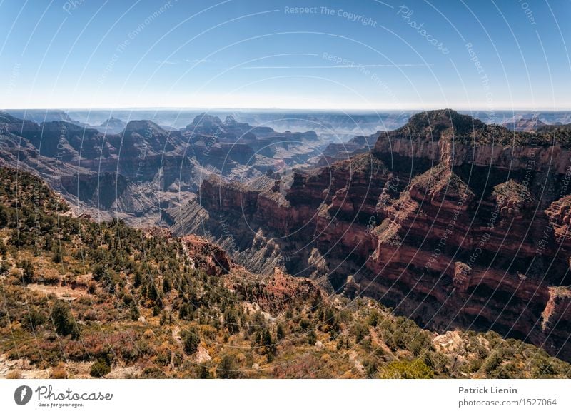 North Rim Life Harmonious Well-being Senses Relaxation Calm Vacation & Travel Tourism Trip Adventure Freedom Summer Mountain Nature Landscape Sun Climate