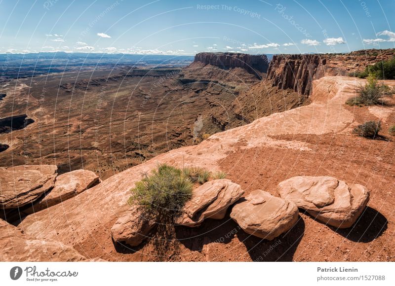 Canyonlands Relaxation Calm Vacation & Travel Tourism Trip Adventure Far-off places Freedom Expedition Summer Mountain Nature Landscape Sky Climate