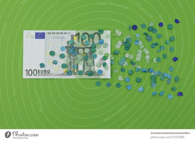 That's 100 euros! Huh? Art Work of art Esthetic Financial Crisis Money Financial institution Bank note Financial difficulty Donation Financial backer