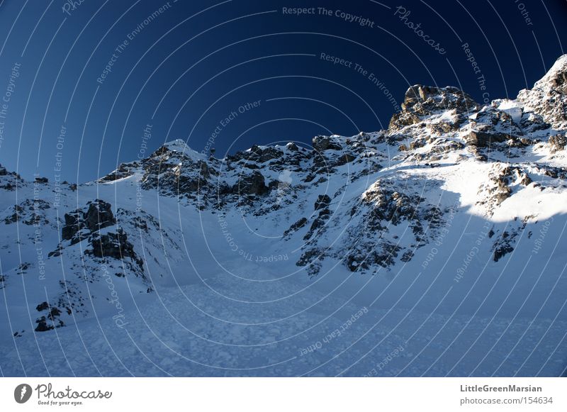 Casanna II Sky Mountain Snow Rock Winter Ice Switzerland Alps Ski run Davos Parsenn Gotschna monasteries