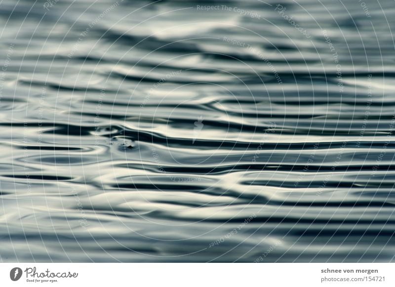 liquid noise Water Ocean Lake Blue Fluid Winter Waves Reflection Black & white photo Hissing Life