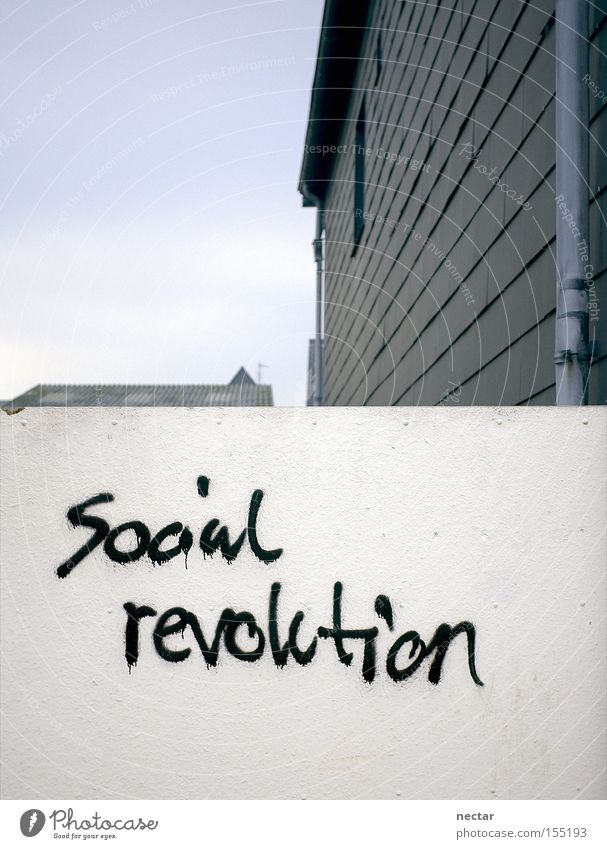 TownShip Wall (barrier) House (Residential Structure) Living or residing Reunification Revolution Graffiti Protest Anger Roof Wall (building) Gray Social White