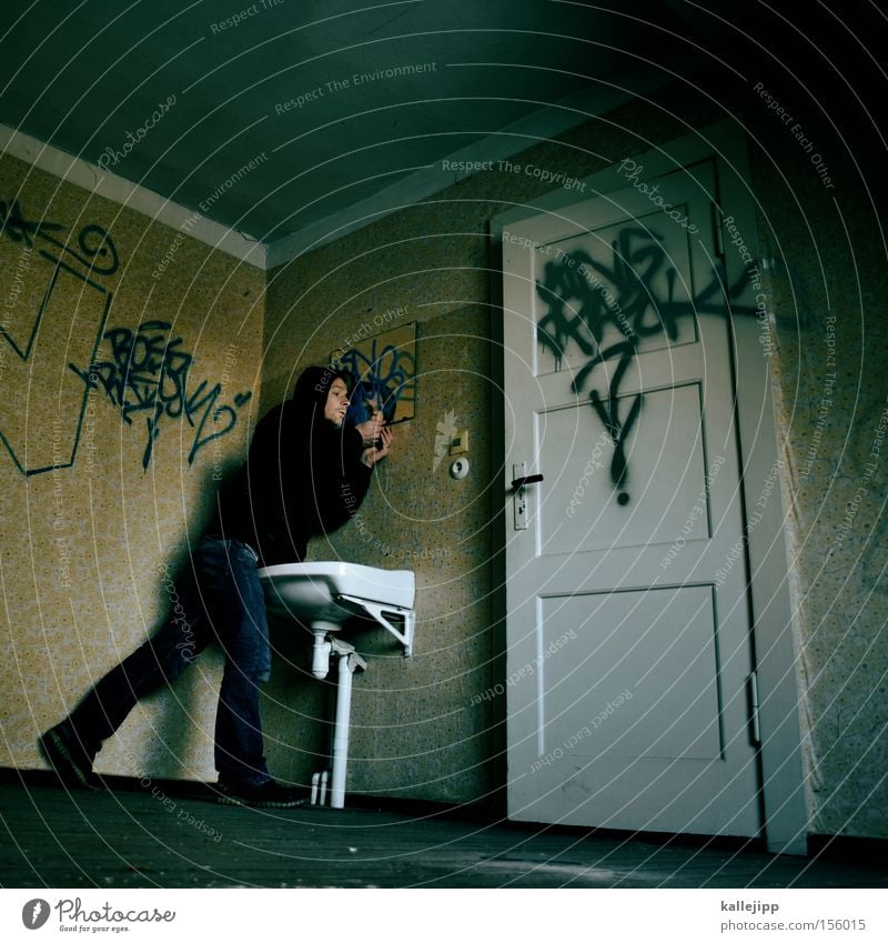 blackhead Man Human being Room Location Sink Clean Body care tools Door Washhouse Bathroom Mirror Wallpaper Graffiti Door handle venues