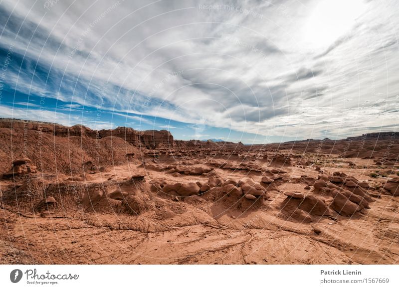 Goblin Valley State Park Vacation & Travel Adventure Summer Mountain Nature Landscape Elements Earth Sand Fire Sky Clouds Sun Sunlight Climate Climate change