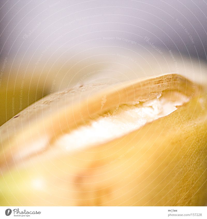 burst. Banana Yellow Bursting Crack & Rip & Tear Furrow Vitamin Nutrition Macro (Extreme close-up) Molt Mature Cocktail Delicious Close-up
