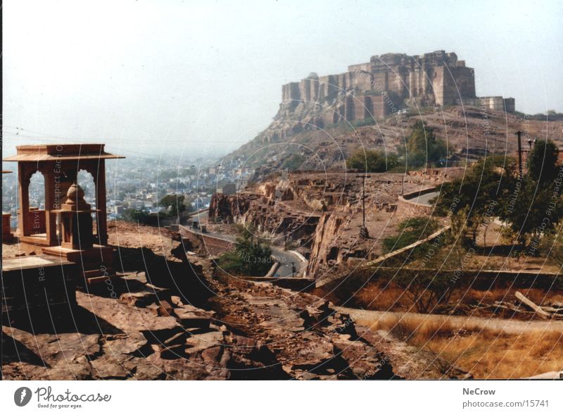 Indian Castle Fortress Landscape