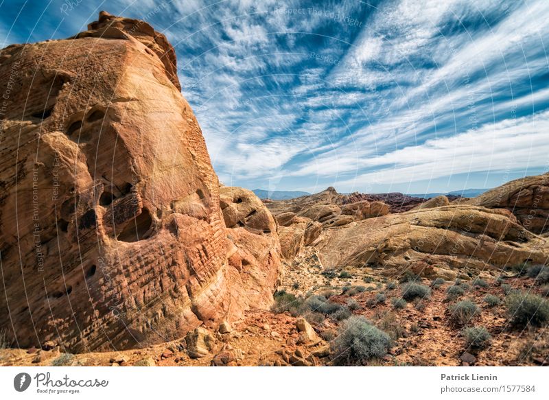 Valley of the Fire Beautiful Life Well-being Calm Vacation & Travel Adventure Far-off places Expedition Summer Mountain Environment Nature Landscape Elements