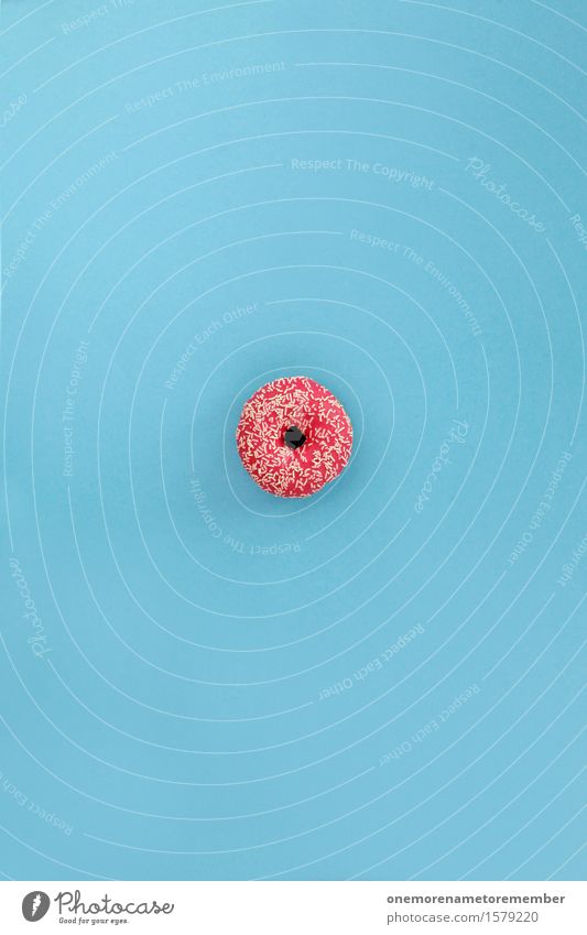 doonut Art Work of art Esthetic Pink Blue Donut Sugar Icing Sugar refinery Coulored sugar candy Delicious Unhealthy Calorie Rich in calories Contrast