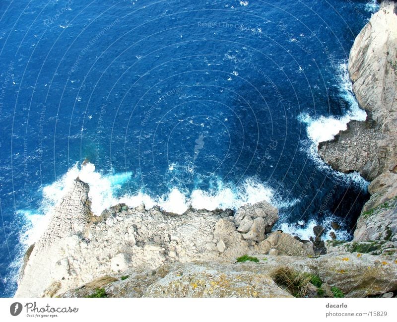 Feslen Canyon Ocean Far-off places Waves Blue Rock