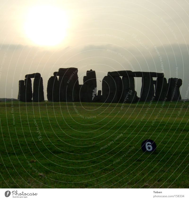 Fleet number in Stonehenge England Stone Age Neolithic period Mystery Magic Puzzle Astronomy Astrology Stars Landmark 6 666 Devil Sunset House of worship