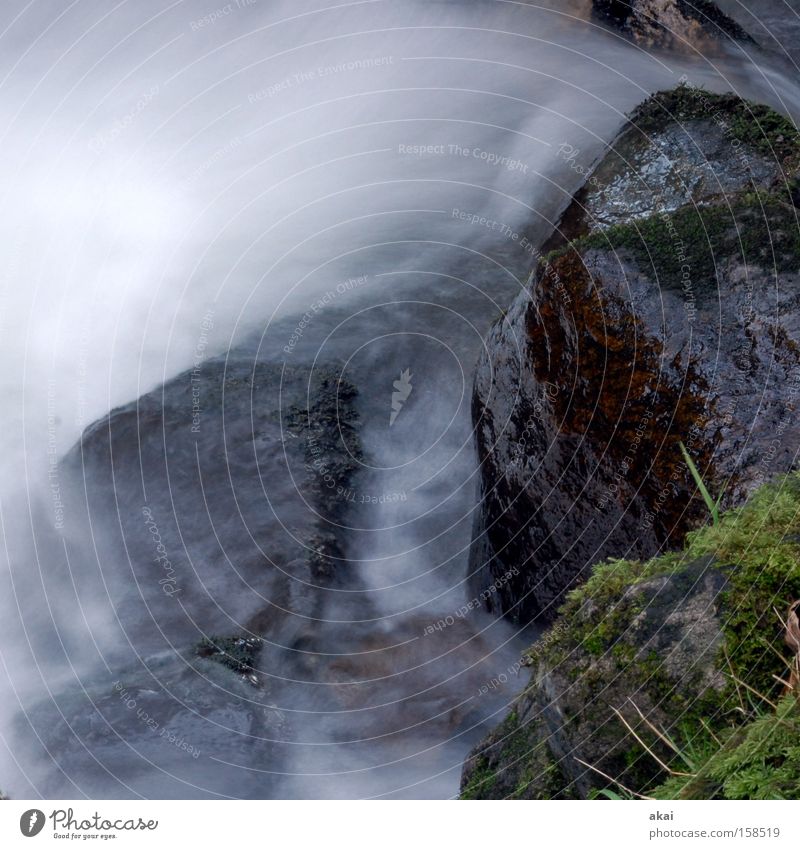 158519 water blue forest cold mountain landscape river soft brook photocase stock photo large