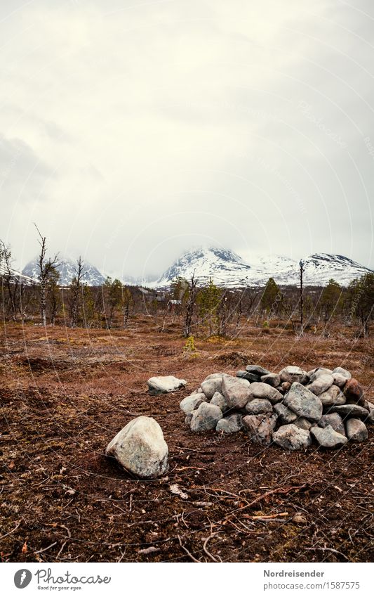 Mysticism of the Tundra Vacation & Travel Mountain Hiking Nature Landscape Elements Sky Clouds Climate Bad weather Rain Forest Snowcapped peak Lanes & trails