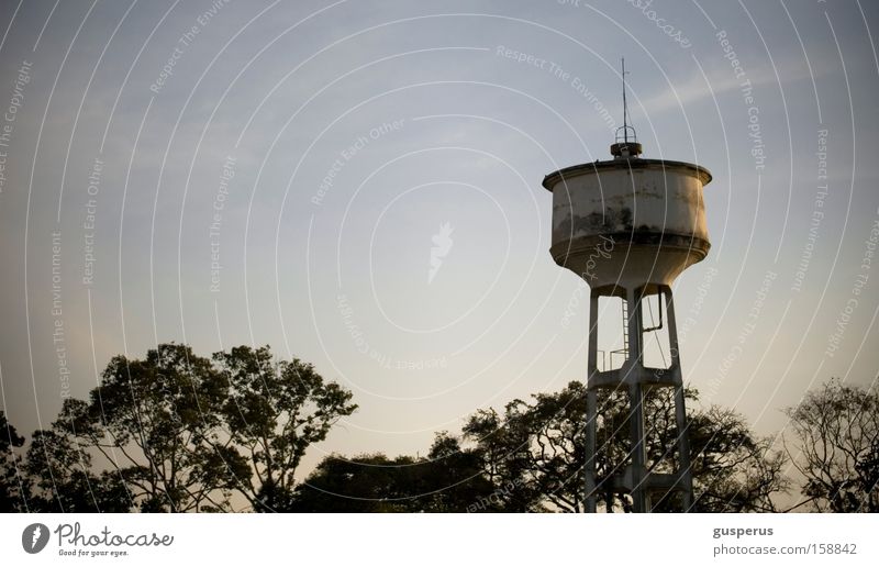 w high 2 tower Water tower Sky Calm Evening Free Detail Beautiful tower of water haven silence