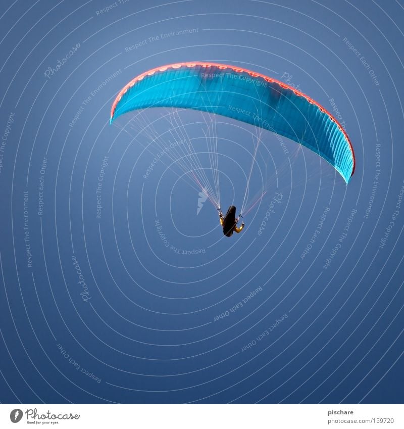 I can't go! Playing Freedom Sports Aviation Sky Wind Warmth Flying Blue Paragliding Glide Hover Weightlessness Umbrellas & Shades Parachute Height Paraglider
