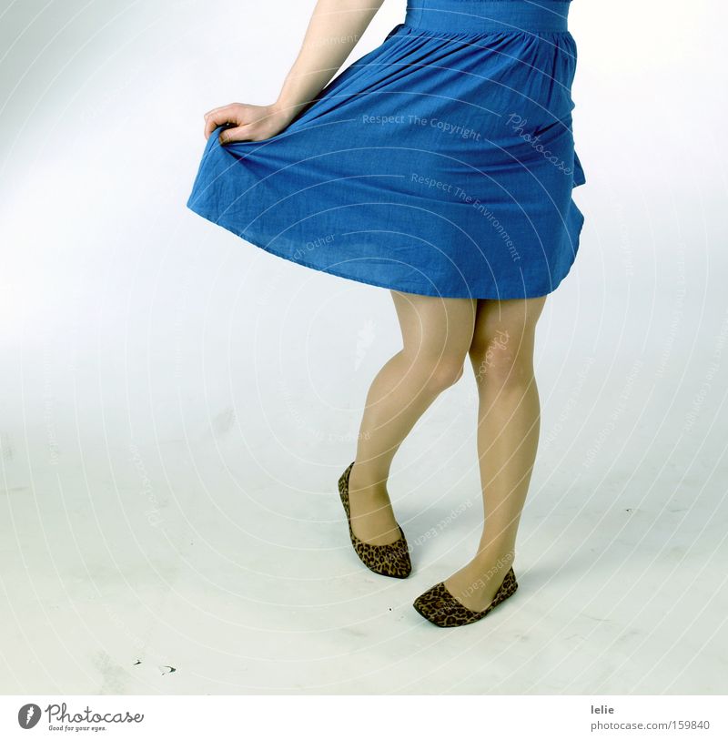 And when she dances... Blue Pattern Panther Footwear Ballet Hand Dress White Ease Joy Woman Legs Feet Dance Wrinkles