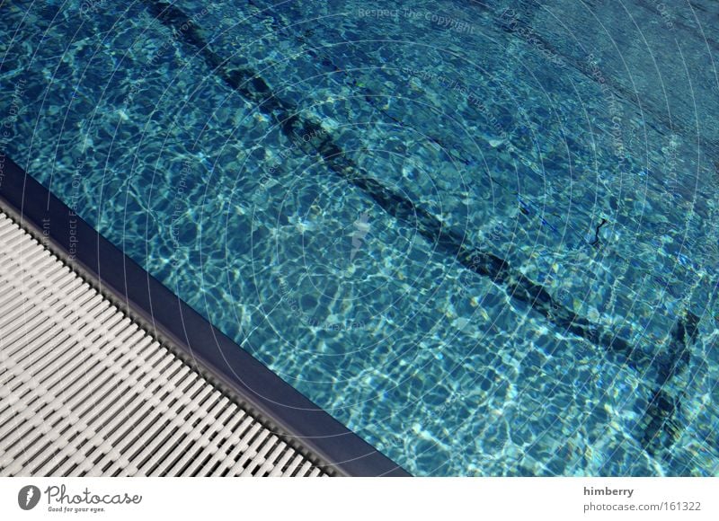 cool water Swimming pool Refreshment Open-air swimming pool Summer Water Springboard Aquatics Playing chlorinated water