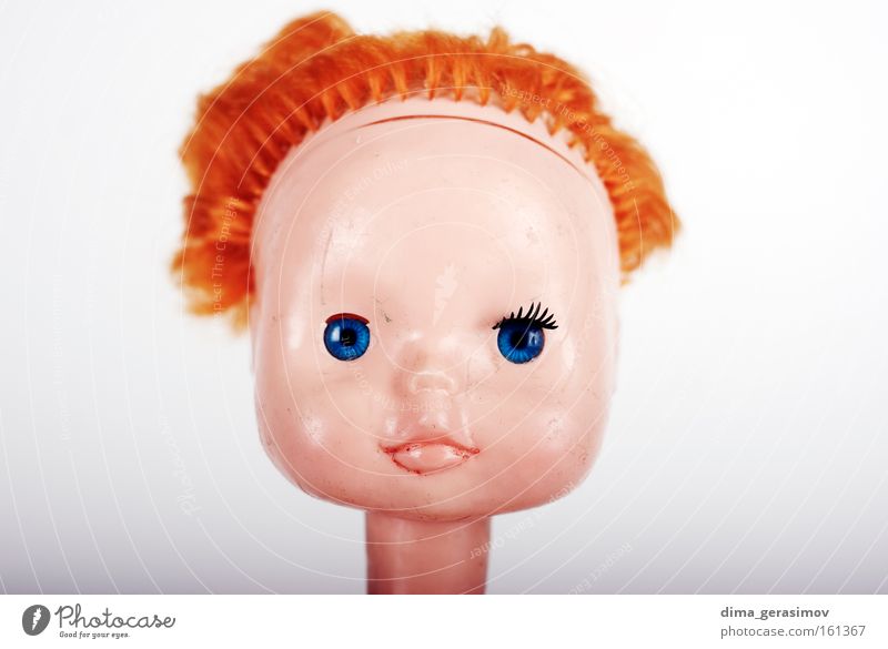 Doll 12 Fear Nightmare Hair Panic Colour plaything Toys Frightening Blue Legs arms Head Eyes Lips Interior shot