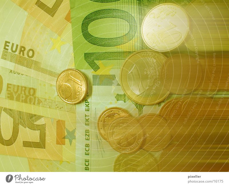 green_money Money Green Bank note Coin Euro