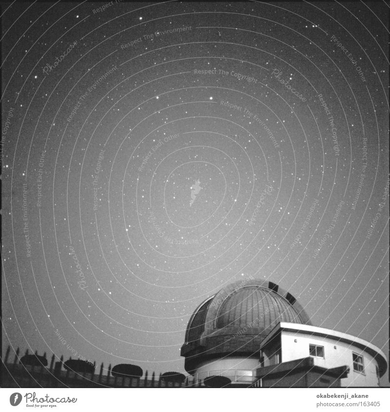 stars #7 Celestial bodies and the universe Stars Night Night sky Sky Square Hasselblad Winter Japan Black Starry sky