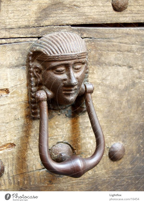 door knockers Knocker Italy Egypt Pharaohs Wood Things Old Door Gate Metal