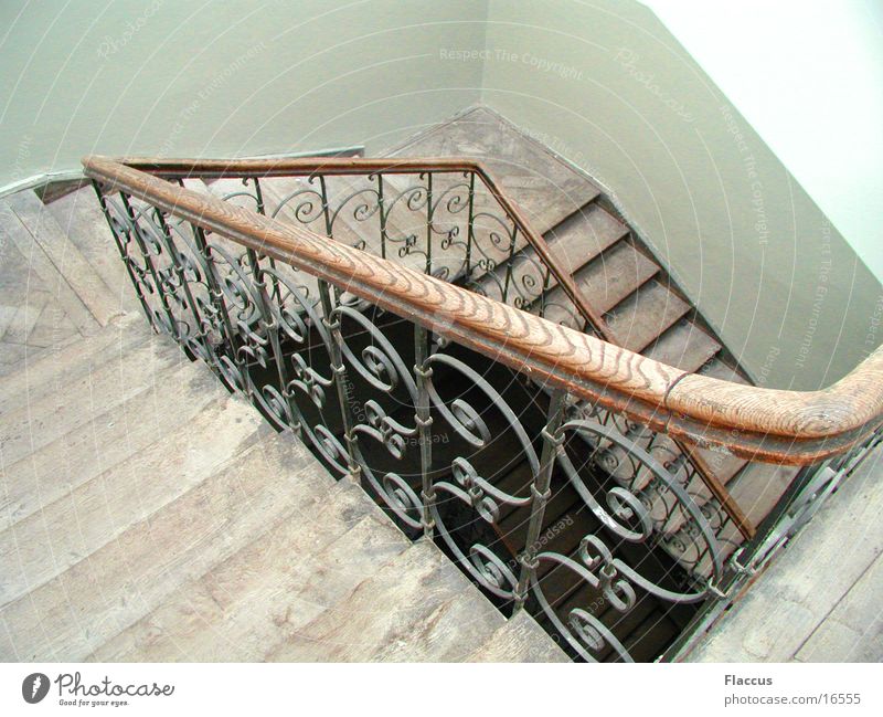 stairwell Staircase (Hallway) Banister Curlicue Living or residing Stairs