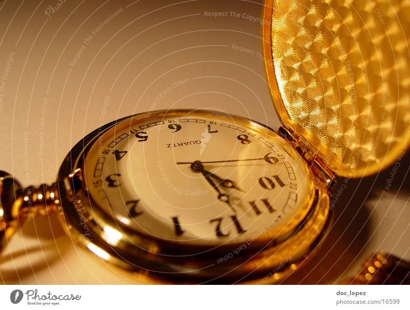 golden_times_1 Fob watch Time Digits and numbers Second hand Flap Transience Light Nostalgia Pattern Clock Things Gold Moody Shadow Chain Detail