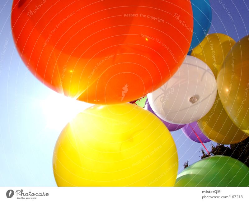 up to the sun! Colour photo Multicoloured Exterior shot Experimental Abstract Deserted Day Sunlight Sunbeam Back-light Deep depth of field Worm's-eye view