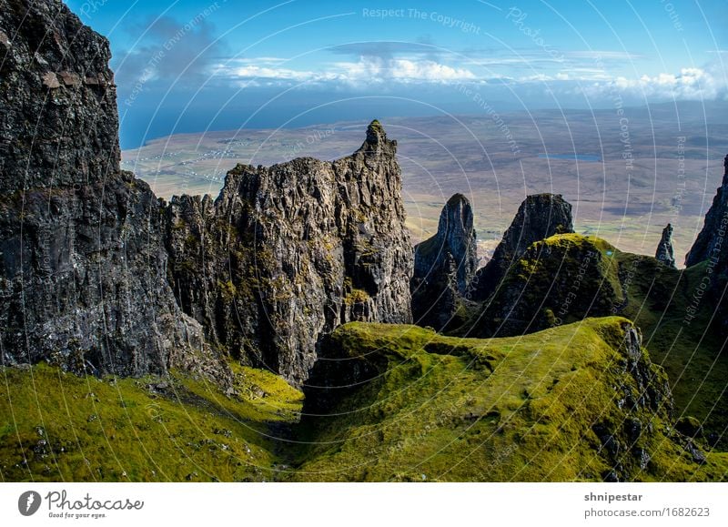 The Quiraing, Isle of Skye, Scotland Whiskey Life Vacation & Travel Tourism Adventure Mountain Hiking Climbing Mountaineering Environment Nature Landscape