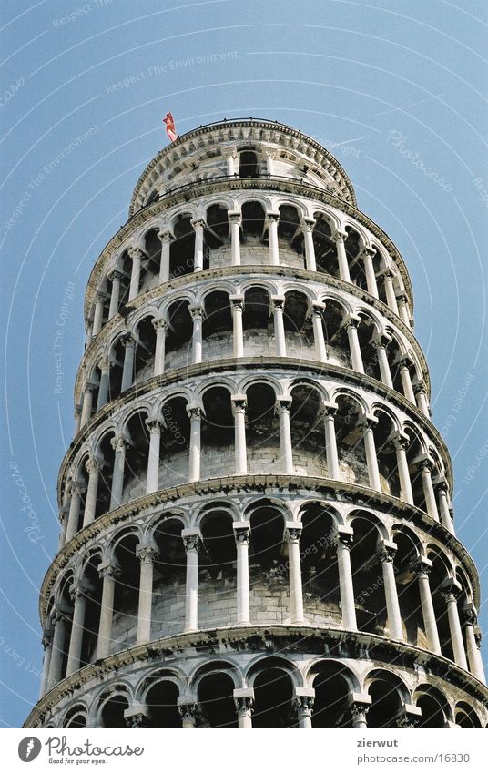 Leaning Tower of Pisa Italy Europe PISA study Tilt Architecture