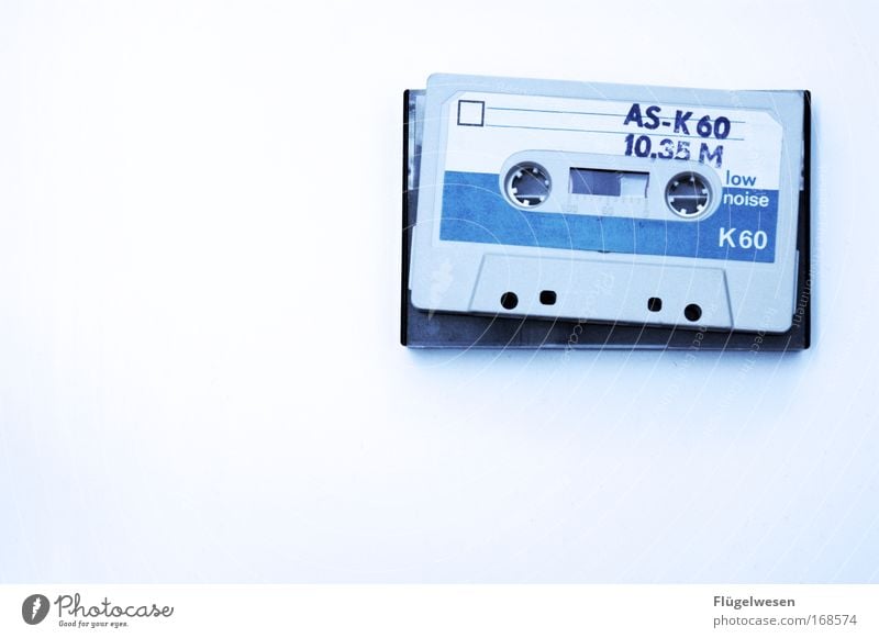 AS-K60 10.35 M Colour photo Interior shot Event Music Musical notes To enjoy Listen to music Nostalgia Tape cassette tape mc GDR