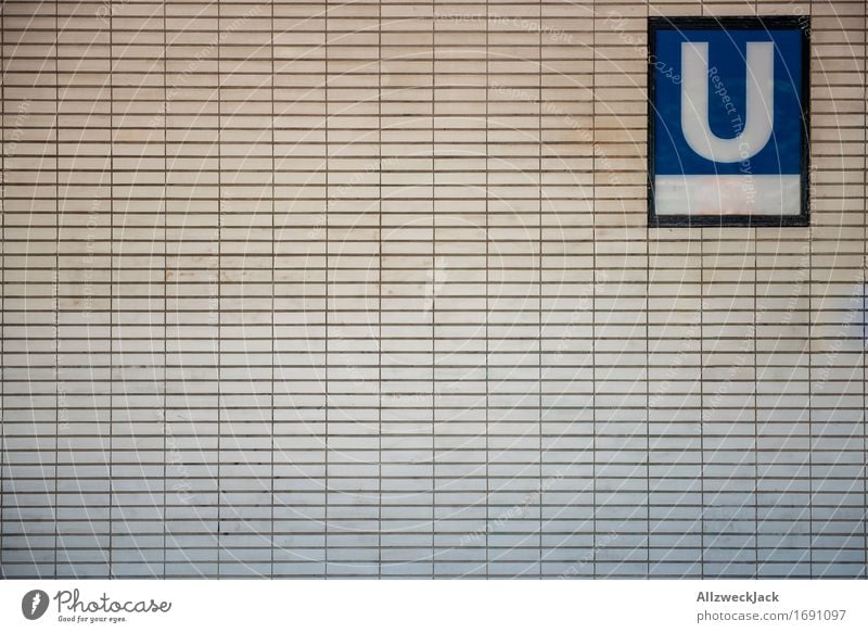 U Berlin Capital city Transport Means of transport Public transit Underground Characters Signs and labeling Town Logistics Tile Stop (public transport) Station