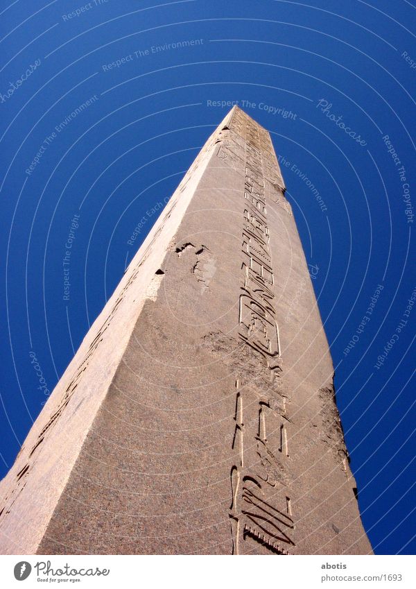 obelisk Egypt Luxor Temple Obelisk