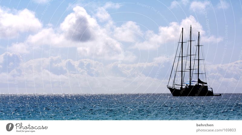 black pearl Colour photo Multicoloured Exterior shot Sunlight Sunbeam Vacation & Travel Tourism Trip Adventure Far-off places Freedom Sky Clouds Waves Ocean