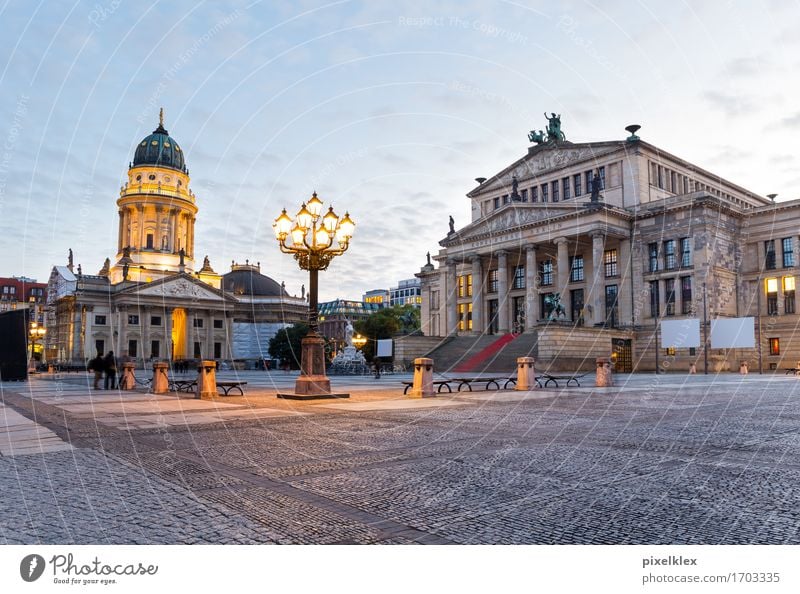 Gendarmenmarkt, Berlin Vacation & Travel Tourism Sightseeing City trip Culture Concert Opera house Germany Town Capital city Downtown Dome Places