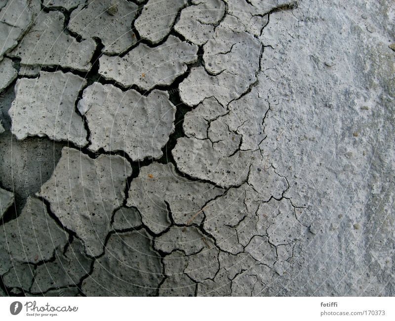 brittle Subdued colour Exterior shot Detail Structures and shapes Deserted Bird's-eye view Nature Earth Sand Drought Gloomy Dry Gray White Thirst Loneliness