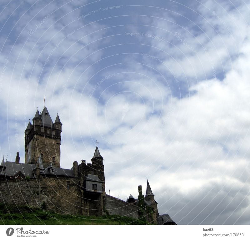 Penthouse anno ... Witch Cochem Mosel (wine-growing area) Fortress Vacation & Travel Sky Wall (barrier) Old Lookout tower Customs Paying Historic Fairy tale Art