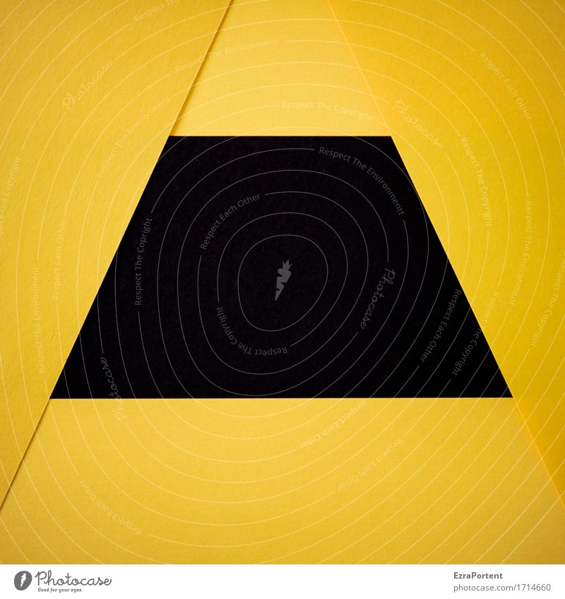 G/-s-\G Paper Sign Signs and labeling Line Stripe Sharp-edged Yellow Black Design Colour Advertising Background picture Geometry Illustration Graph Graphic