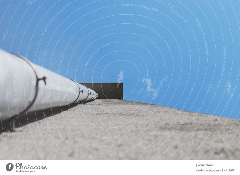 Path of water Colour photo Exterior shot Deserted Day Worm's-eye view Upward Münster House (Residential Structure) Building Wall (barrier) Wall (building) Eaves