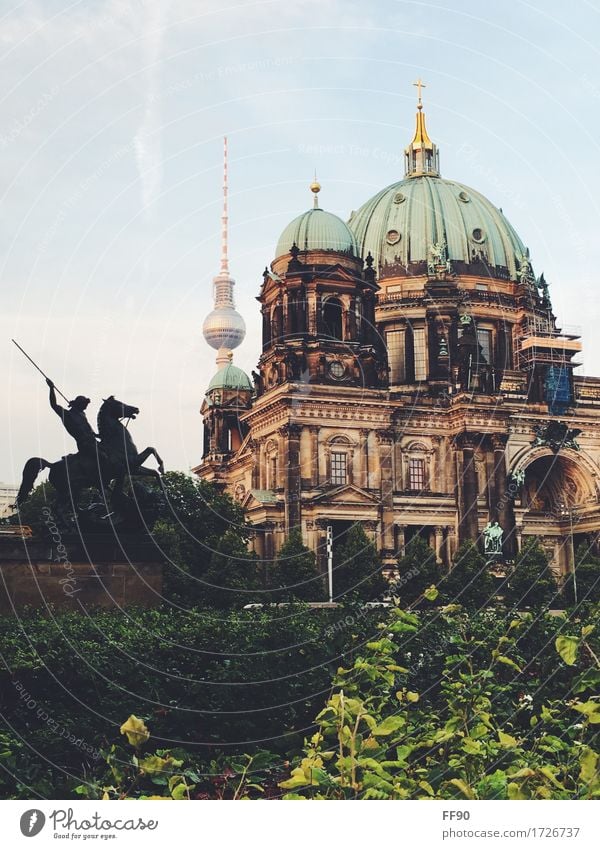 Berlin in a nutshell Sculpture Architecture Berlin TV Tower Downtown Berlin Capital city Dome Manmade structures Building Museum Museum island