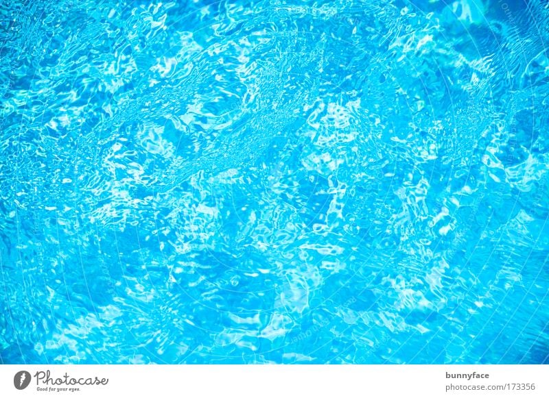 water blue Colour photo Exterior shot Pattern Structures and shapes Day Reflection Bird's-eye view Waves Water To enjoy Fresh Blue Joy Happiness Contentment