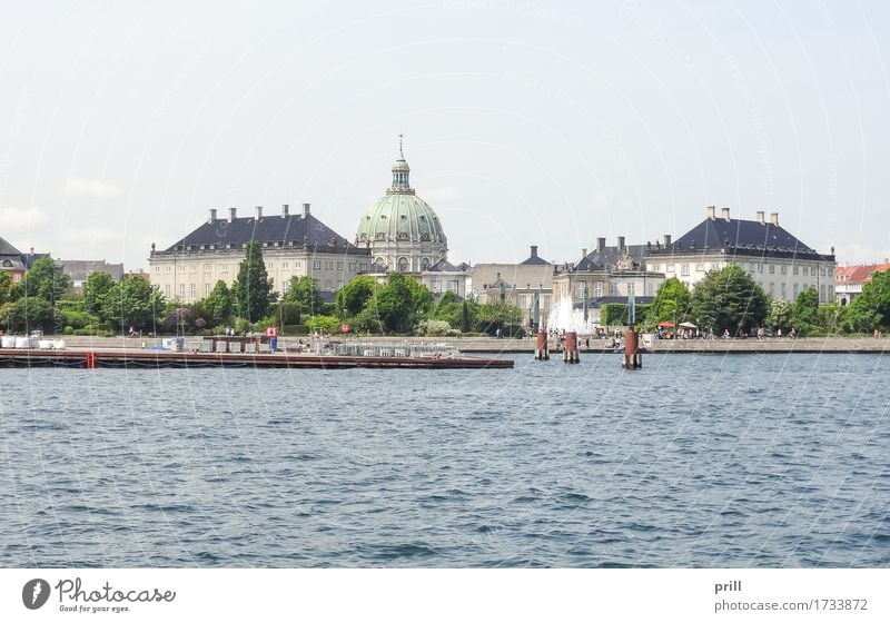 waterside scenery in Copenhagen Tourism Summer House (Residential Structure) Culture Water Coast River bank Town Capital city Skyline Architecture Facade Old
